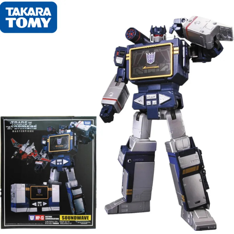 Трансформеры Takara Tomy в коробке 25 см Mp 13 шедевры 28 модель Soundwave (импорт из Японии)