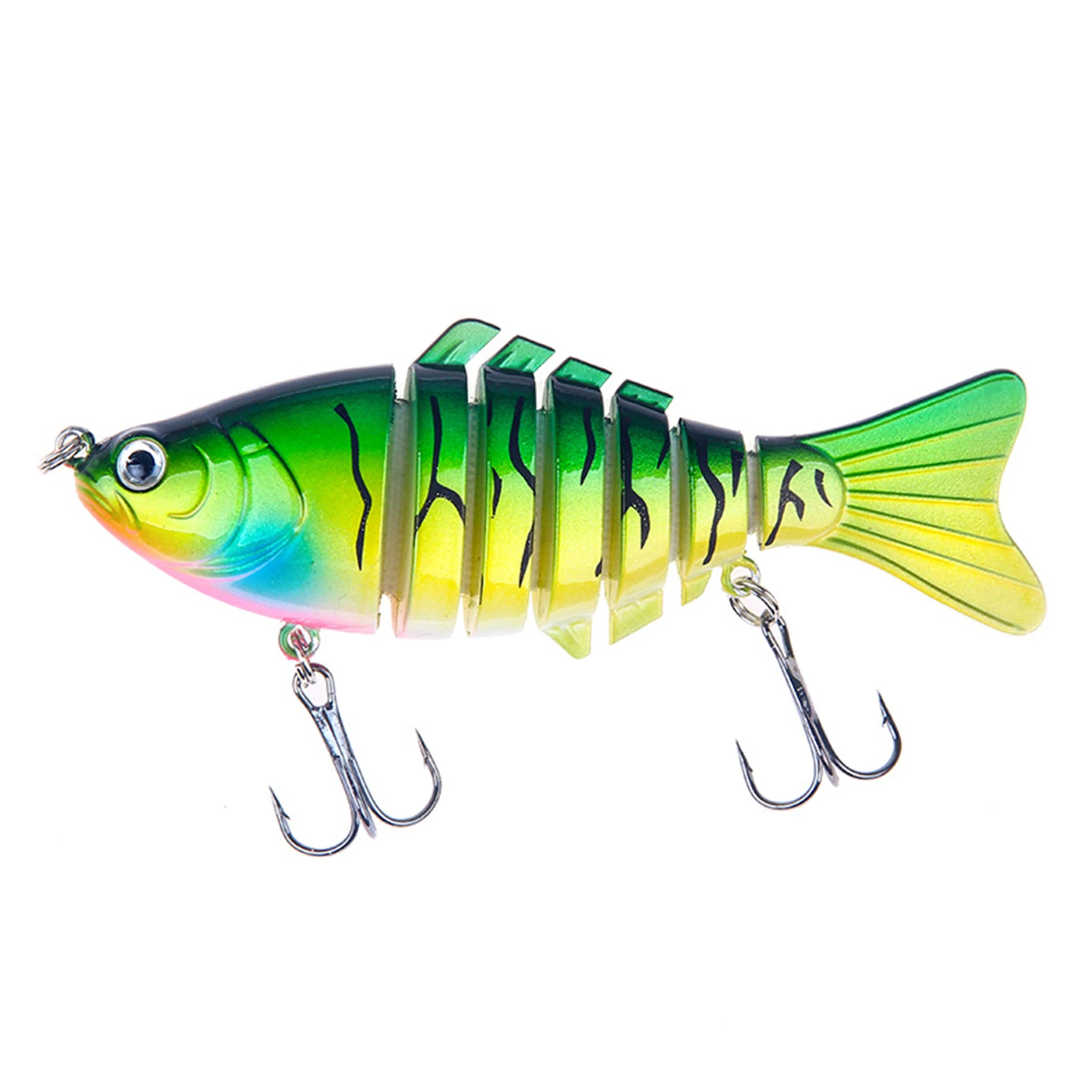 

Seven-section Fishing Lure Artificial Hard Bait Plopper Bass Lure Bait Colorful Saltwater 6pcs Freshwater Outdoor Fishing Lures