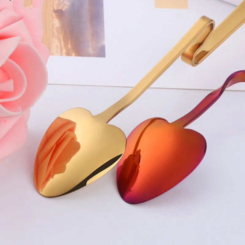 1 шт. Кофе ложка меда Форма Творческий Чай/Кофе чашки подвесной набор ложек и 304