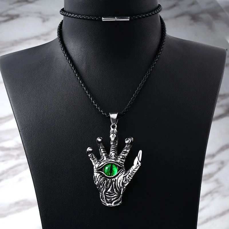 Байер модное кольцо из нержавеющей стали ожерелье с подвеской в виде лапы