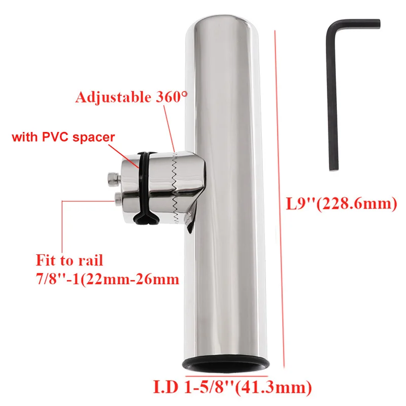 Горячая Распродажа держатель удочки из нержавеющей стали подставка для