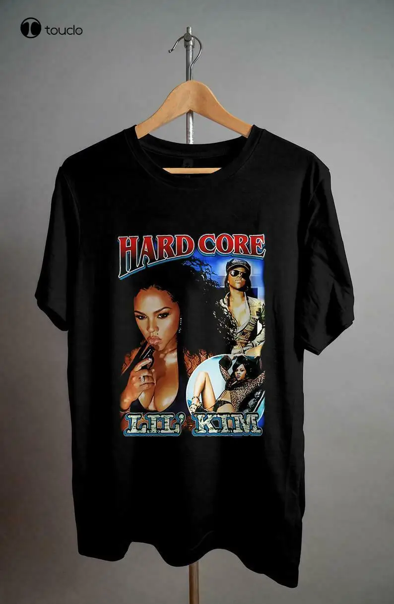 

Hardcore Lil Kim T-Shirt Men Women Unisex Short Sleeve Custom Aldult Teen Unisex Digital Printing Xs-5Xl