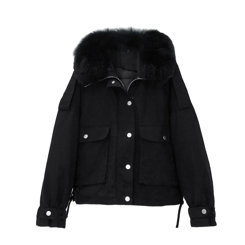 

Working clothes short down jacket anti season clearance women 2020 new white duck down winter coat small style overcome
