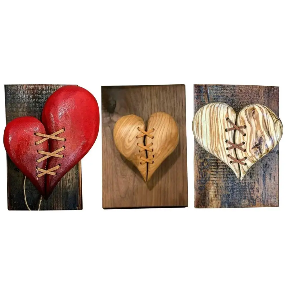 

Акриловое художественное украшение для стен в форме разбитого сердца