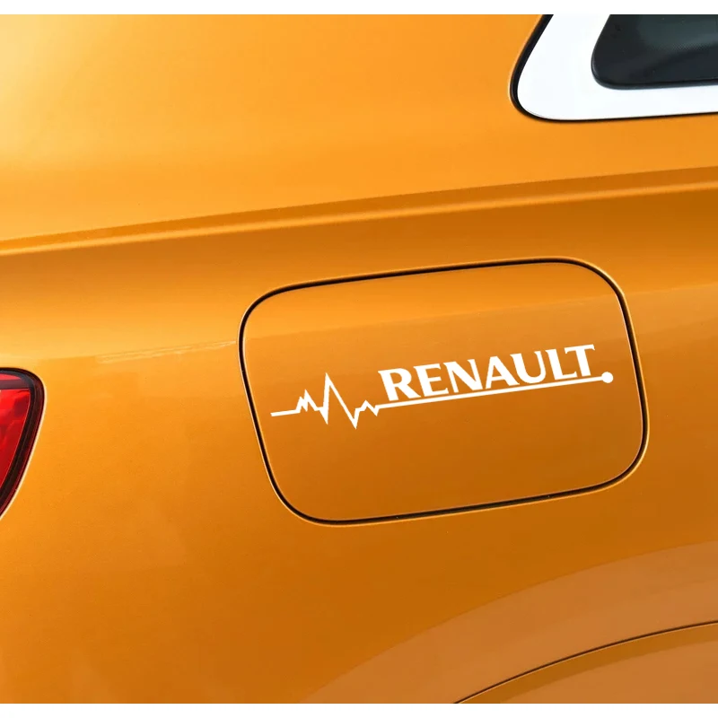 Наклейки на масляные крышки автомобиля 1 шт. наклейки для Renault koleos duster megane 2 logan renault