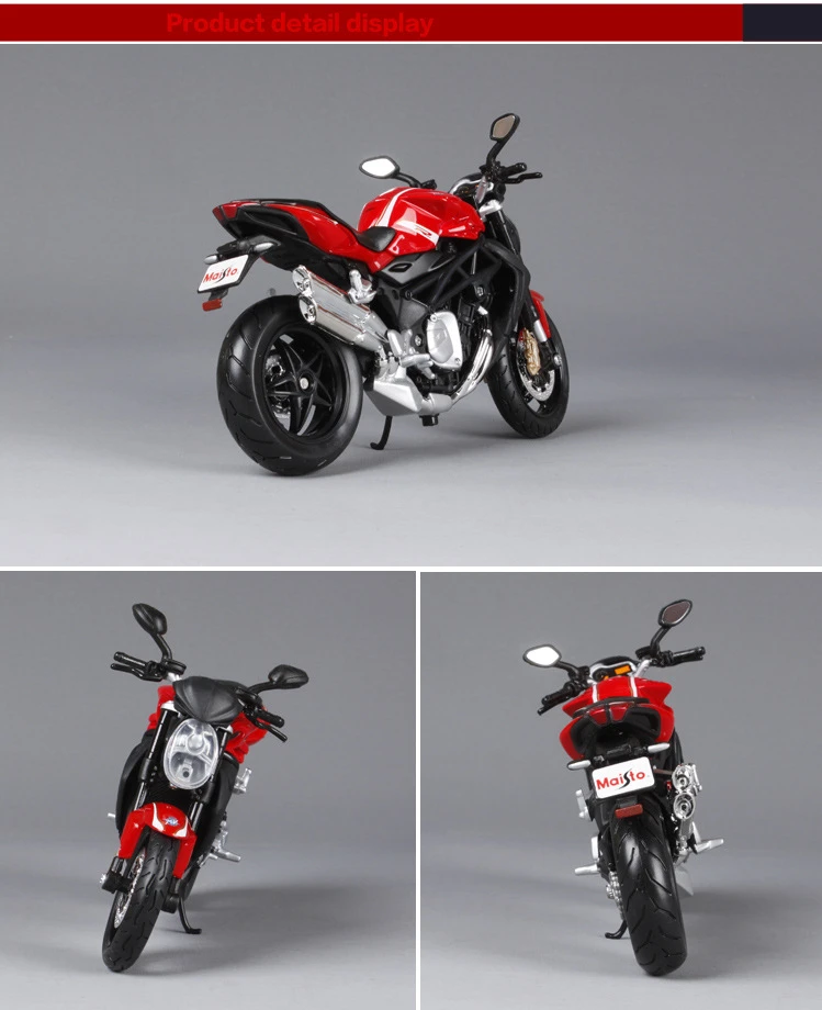 Maisto 1:12 MV Augusta 1090 RR моделирование сплав мотокросса серии авторизованный игрушечный мотоцикл автомобиль Коллекционирование подарки