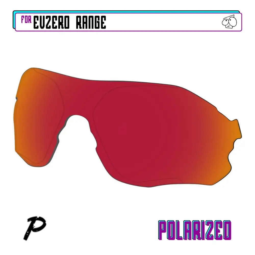 

Поляризованные Сменные линзы EZReplace для солнцезащитных очков Oakley EVZero-красный P
