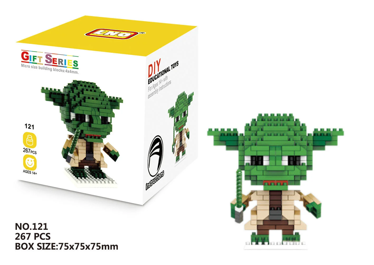 Конструктор Звездные войны Disney сделай сам детская развивающая игрушка Дарт