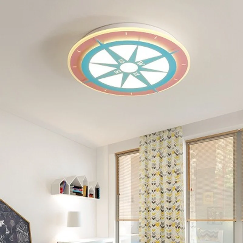 Светодиодный потолочный светильник с компасом для спальни люстры гостиной