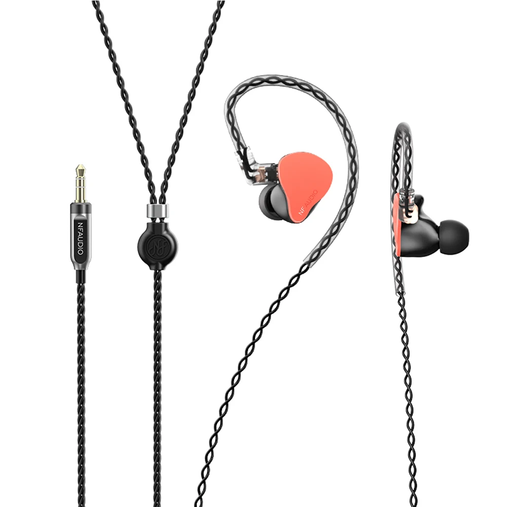 Наушники NFAUDIO NF2u Hi-Fi 2Unit Knowles Balance Armor Внутриканальные наушники монитор с 0 78 мм