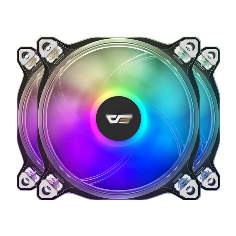 Чехол для ПК Darkflash CF8 PRO Вентилятор охлаждения RGB вентилятор аура синхронизация 5V3p