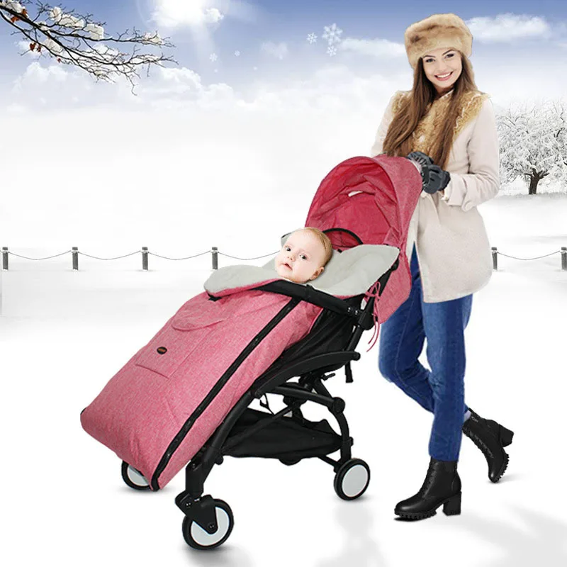 Универсальная детская коляска спальные мешки колодки коляски плотные детские