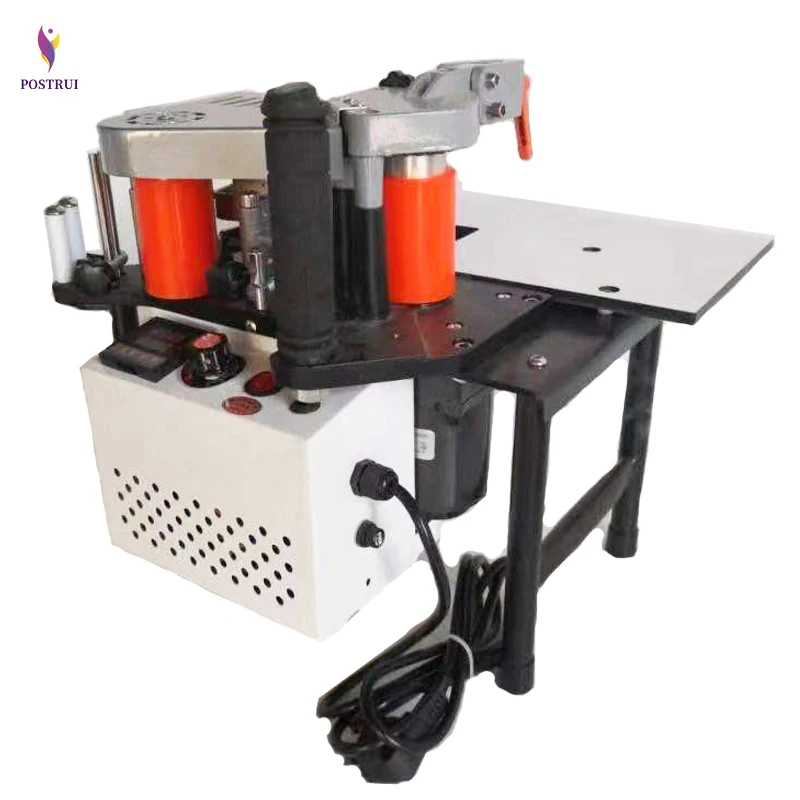 Маленький ручной Кромкооблицовочный станок двухсторонний склеивающий