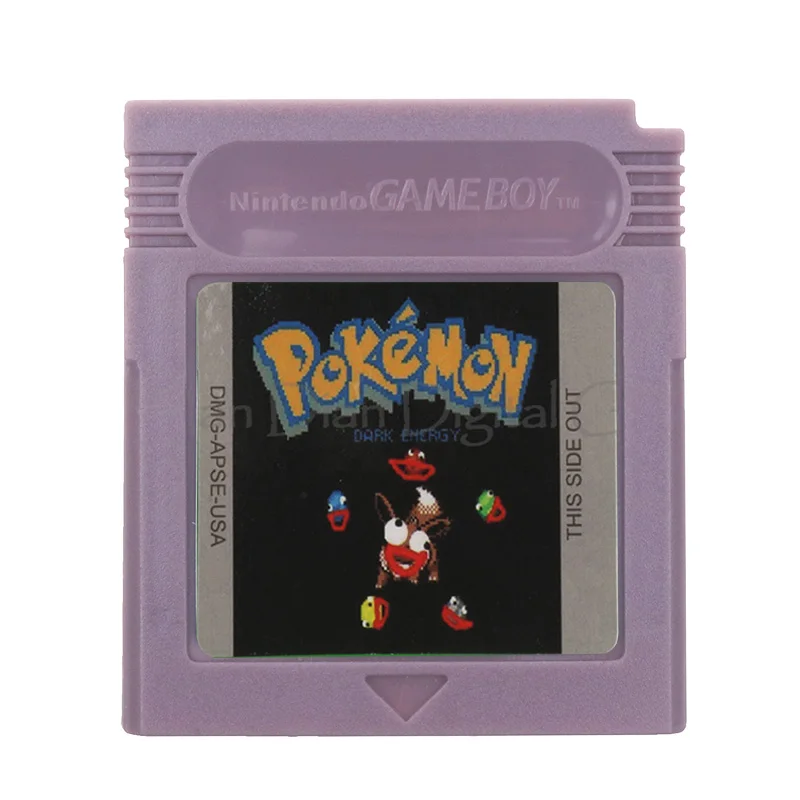 Для Nintendo GBC видеоигры картридж консоль карта тыкать серия Dark Energy английская