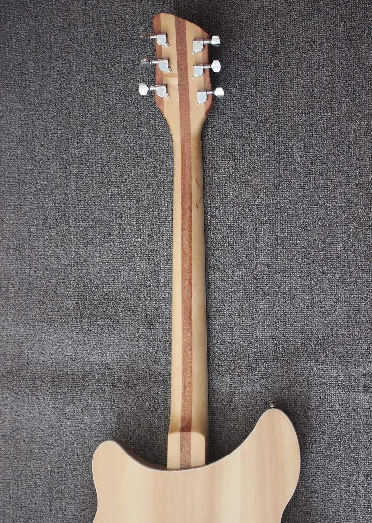 Weifang Rebon 6 String Ricken Tremolo электрическая гитара с тремоло Bigsby в деревянном