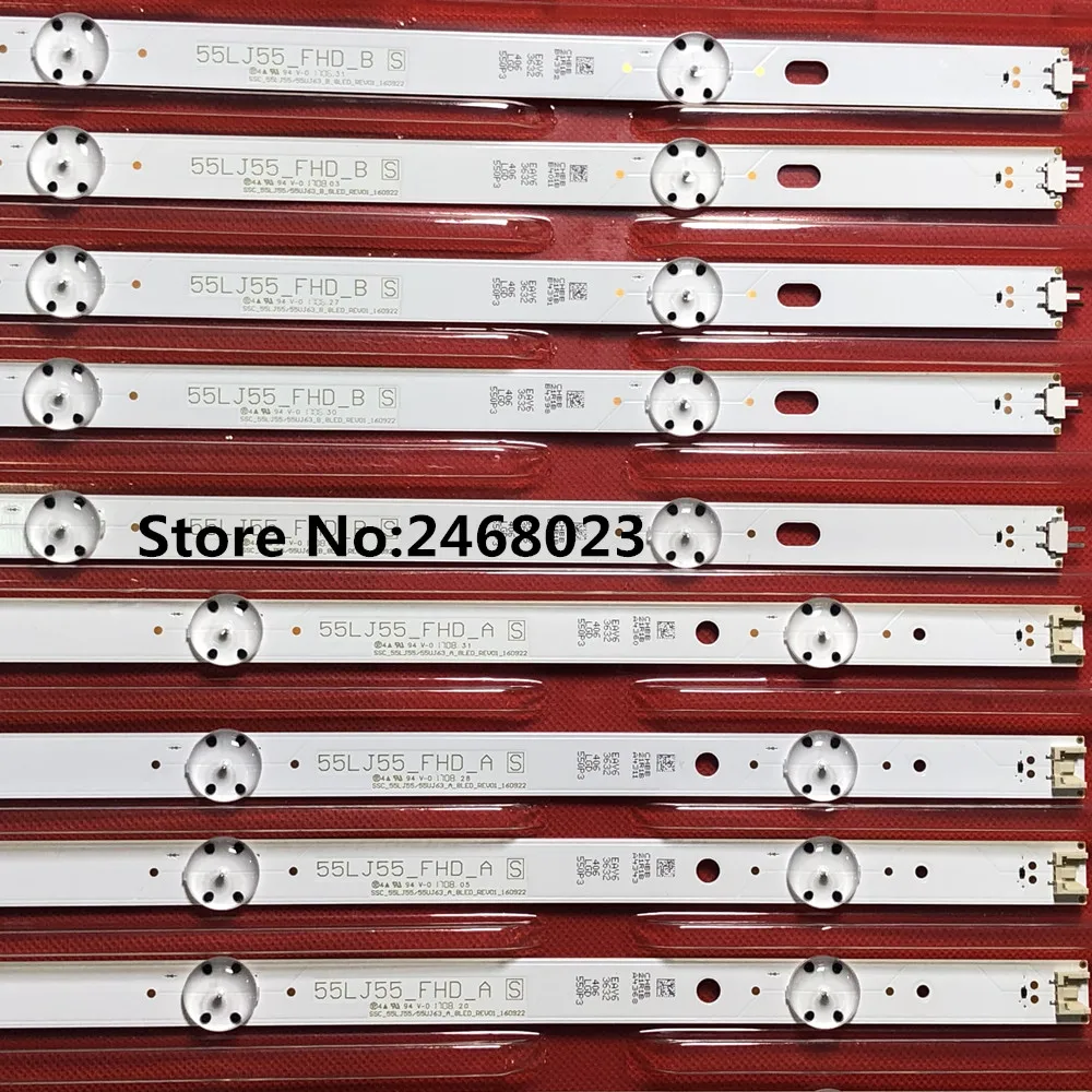 (Новый комплект) телефон со светодиодной подсветкой для LG 55UJ630V 55UJ6300 55UJ63_UHD_A 55UJ63_UHD_B