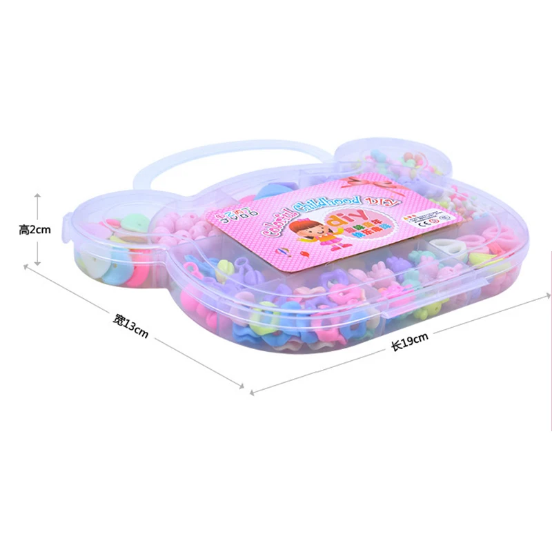 Дети DIY ручной работы бисера игрушка с аксессуарами набор детей креативный 24