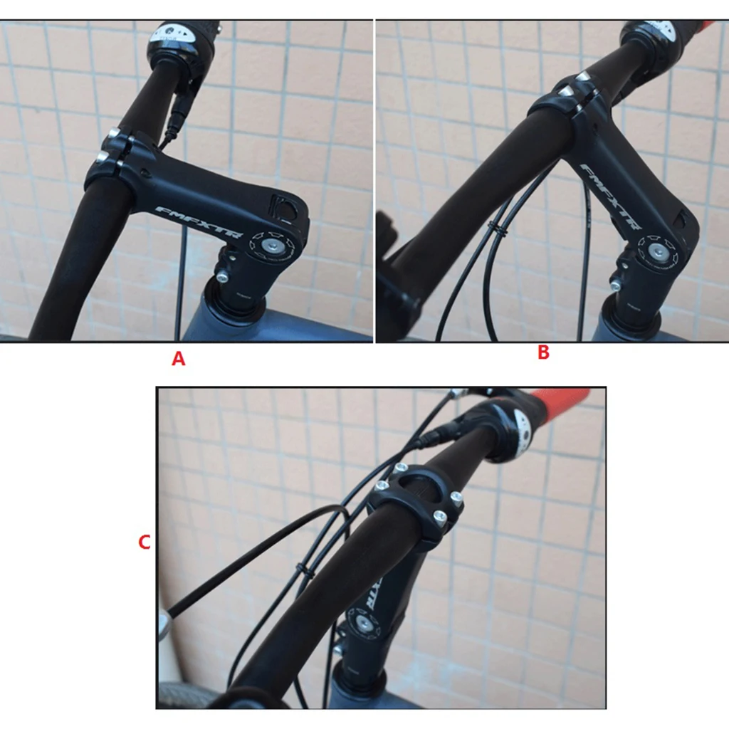 

Bike Stem 0-90Degree 25.4mm 31.8mm Adjustable MTB Stem Handlebar Stem Mountain