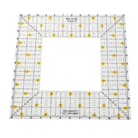 Стеганая линейка шаблон с низким хвостовиком линейка ноги пластик для шитья стеганая вышивка# RL-01D