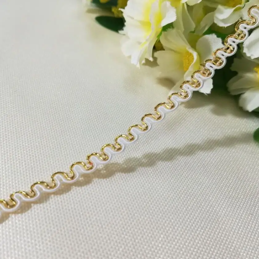 Золотая кружевная ткань 1 м занавеска из гипюра шириной 0 6 см ленточные шнурки