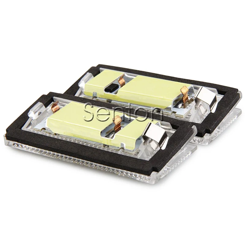 1 пара Автомобильный светодиодный номерной знак светильник дневные ходовые огни