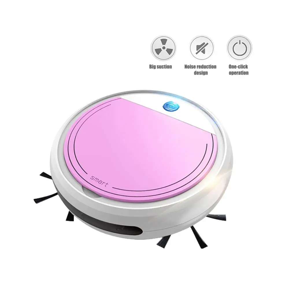 

1800Pa Smart Robot Vacuum Cleaner Multifunctional 3-In-1 Auto Rechargeable Floor Sweeping Robot Dry Wet Vacuum Cleaner Machine