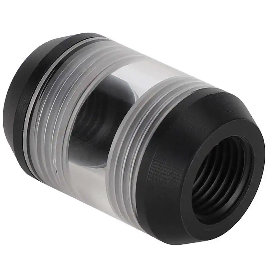 Красочные PETG шт водяной фильтр системы охлаждения двойной внутренний шарнир G1/4