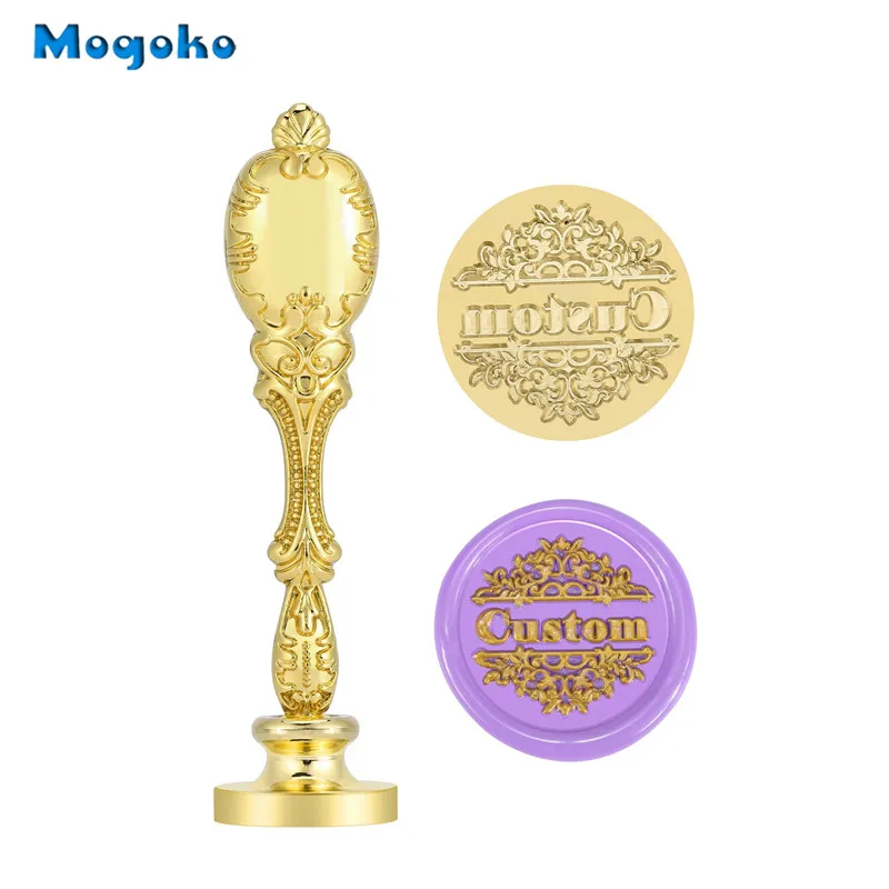Mogoko новейшая индивидуальная латунная восковая печатка печать с