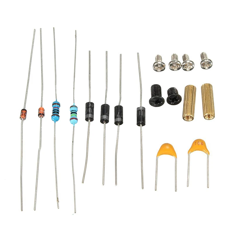 DIY Kit светодиодный LM317 Регулируемый Напряжение регулятор Понижающие Питание