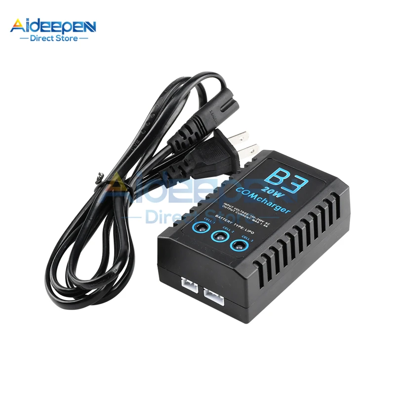 20W EU/US Plug Balanced battery charger for iMaxRC iMax B3 Pro Compact 2S 3S Lipo Power Supply Charger RC Helicopter | Обустройство