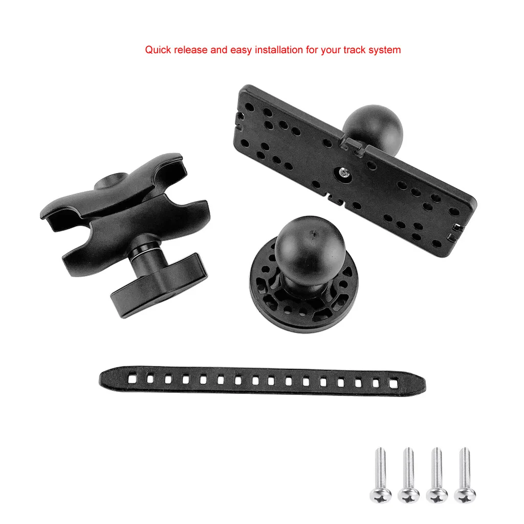 

360 Degree Fish Finder Mount Base Fish Detector Screen Mounting Bracket For Boat Ship Fish Finder Mount Base Bracket Holders