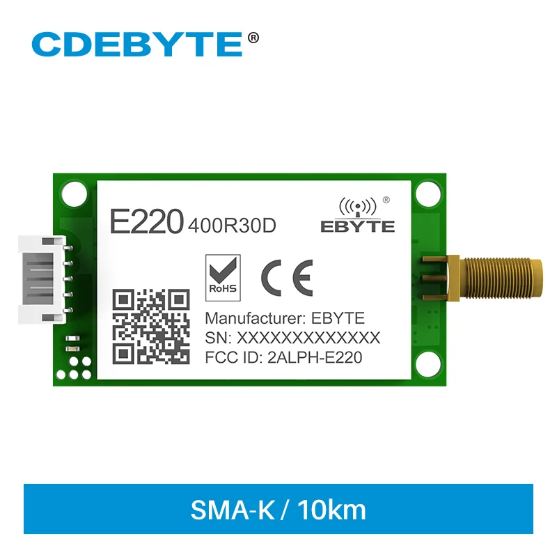 

Беспроводной модуль LLCC68 LoRa RS485, 433 МГц, 470 МГц, 30 дБм, 10 км