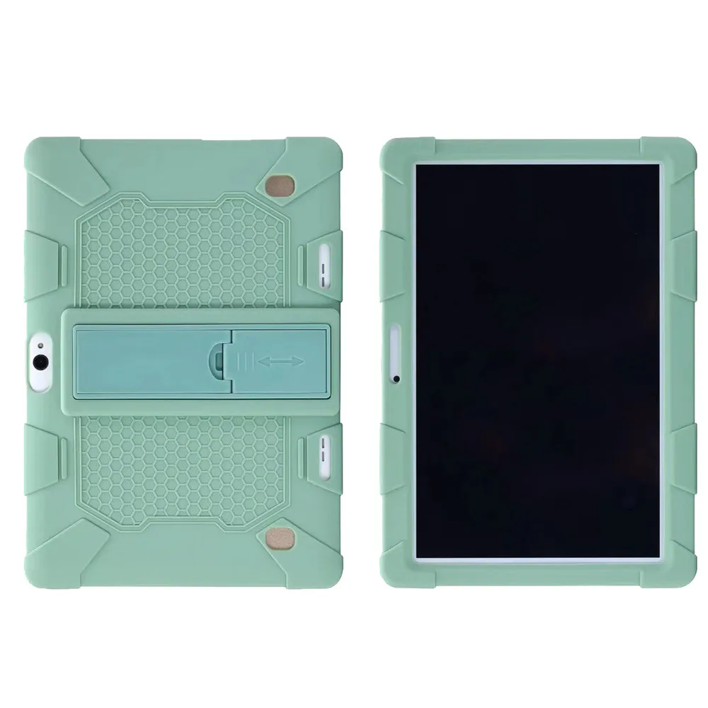 Мягкий силиконовый чехол для универсальных 1" 10,1 дюймов Android Tablet pc tablet PC противоударный задний Чехол защитный чехол+ ручка