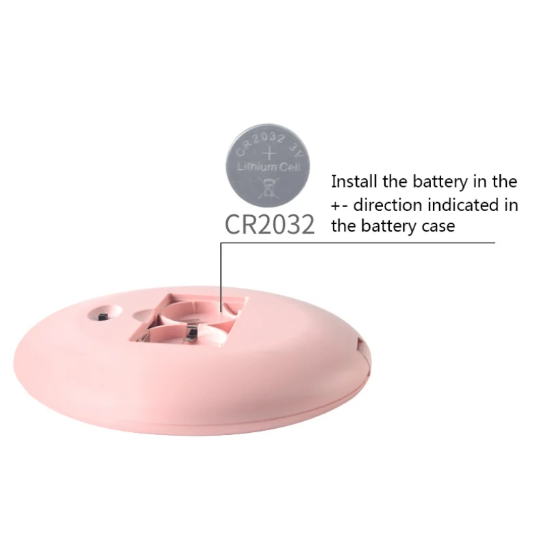 Светодиодный косметическое мини-зеркало 10x Лупа с высоким разрешением зеркало со