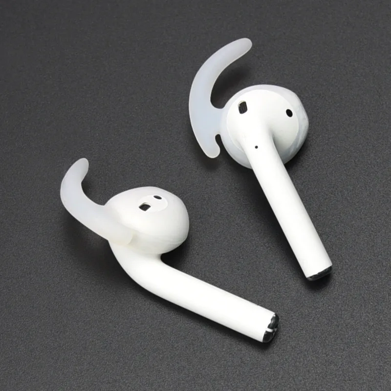 1 пара силиконовый чехол для наушников нескользящий Airpods iphone7/8 ушной крючок с