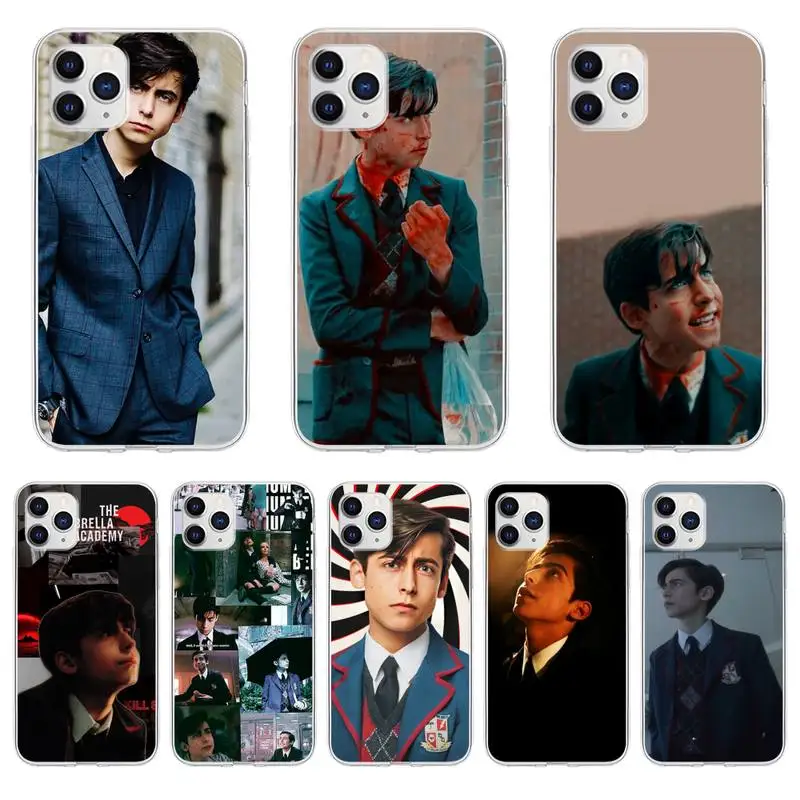 

Aidan Gallagher Number Five Phone Case For iPhone 6 7 8 Plus 11 12 ProMax X XR XS Max Phone Coque