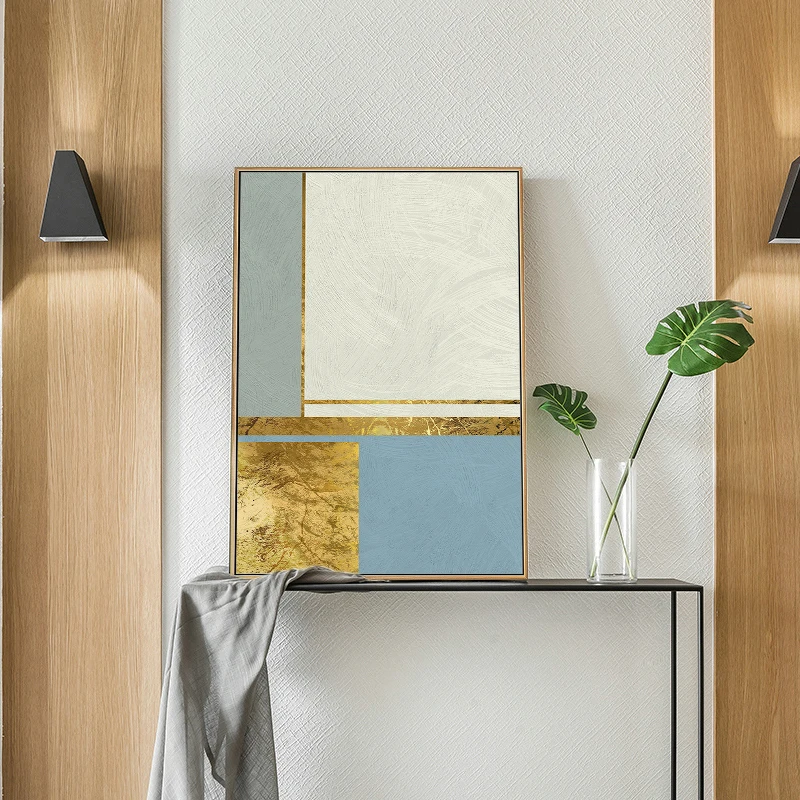 

Abstract Painting Bedroom Poster and Print Golden Decorative Art Picture Living Room Modern Canvas Painting Wall Art Home Decor