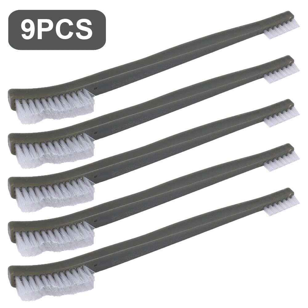 

9PCS Tactical Gun Cleaning Brush Set Double-ended Nylon Brush Gun Cleaning Kit Rifle Pistol Gun Cleaner Hunting Tools
