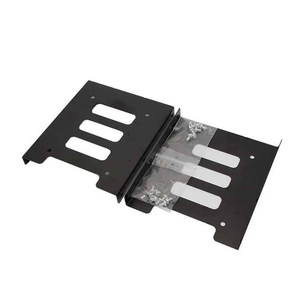 

Thicken The Hard Disk Carrier Adapter Holder SSD Solid Bracket Dock Holder Metal State Enclosure Drive Screw Mounting Regul J6T9