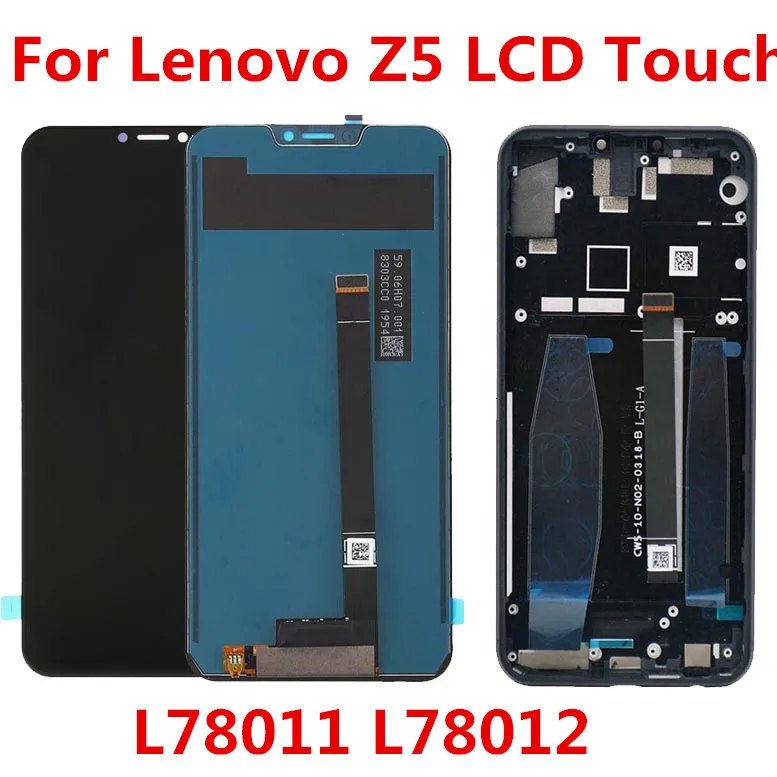 ЖК-дисплей для LENOVO Z5 сменный сенсорный экран Lenovo L78011 L78012 | Мобильные телефоны и