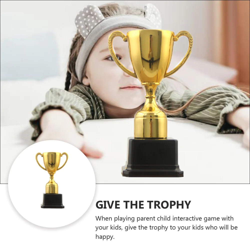 

1 Pc Reward Trophy Prize Cup School Rewarding Supply with Lid
