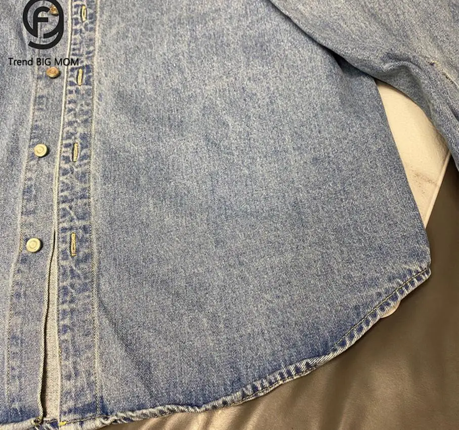 

WE11DONE Skinny Slim Denim Jacket Men Women Streetwear Welldone Cowboy Men's Jean Jacket
