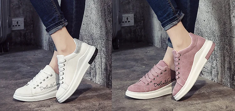 Модная женская Вулканизированная обувь Повседневная на платформе женские