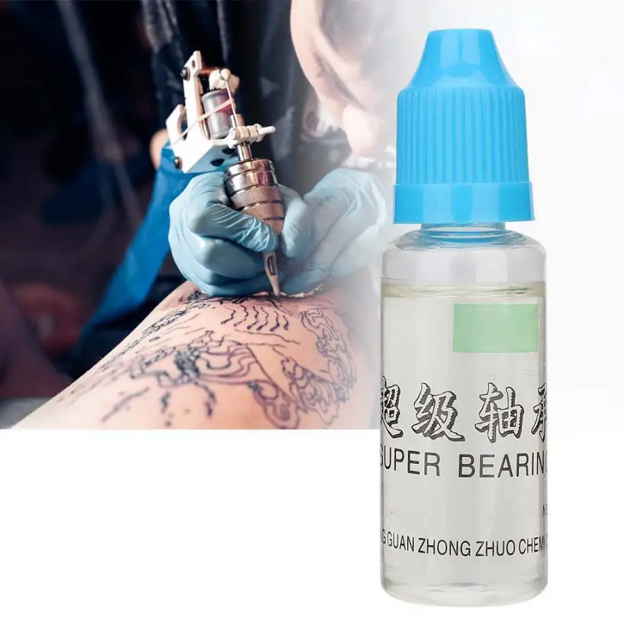 Оборудование для татуировки 20 мл машина смазка моторное масло удаление пыли