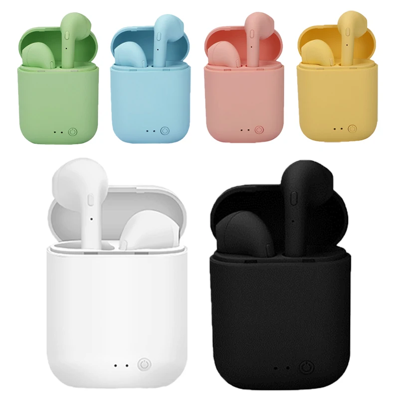 Беспроводные Bluetooth наушники Mini2 i7S TWS Hi Fi стерео V5.0 спортивные вкладыши с