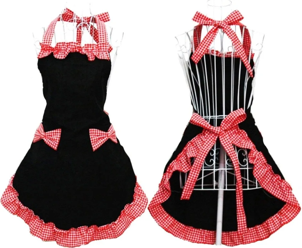 Фартуки для принцесс женские Классические хлопковые фартуки кухни праздника