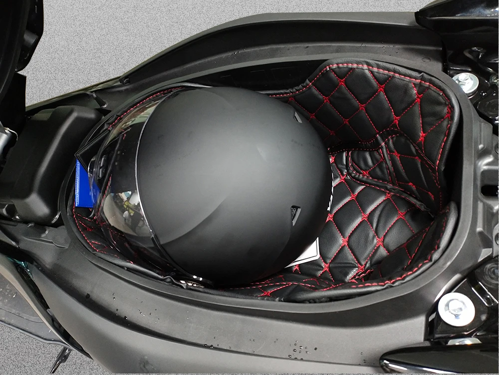 Ящик для хранения под подушкой сиденья мотоцикла Полиуретановая подкладка