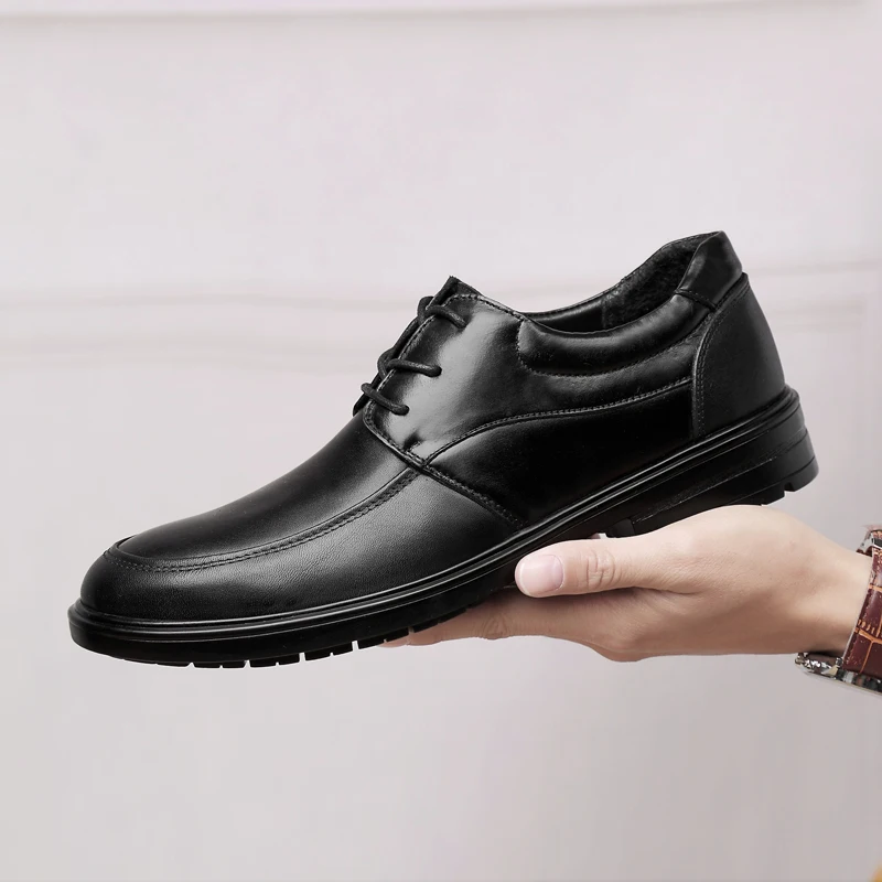 Мужские модельные туфли из мягкой воловьей кожи в английском стиле | Обувь