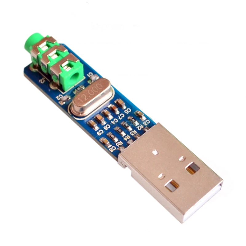 Мини-звуковая карта 5 в постоянного тока PCM2704 USB DAC HIFI звуковая питания декодер