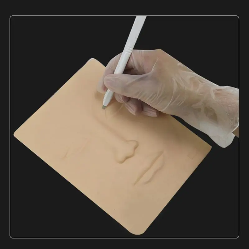 

50Pcs Long Cuff Disposable PVC Gloves Powder Free Non Sterile Hand Protection Safety Clear Cover for Embroidered Tattoo 85WB